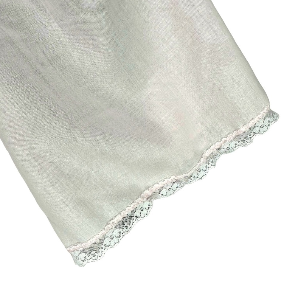 Vintage Gilead Cottagecore Lace Trim Nightgown - Women’s Size Large - Pale Pink - Picture 7 of 11
